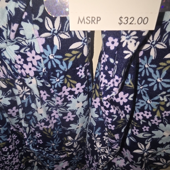 NWT FreeStyle Revolution Floral Jumpsuit & Headband Set Size: 8 (M) - Picture 5 of 5